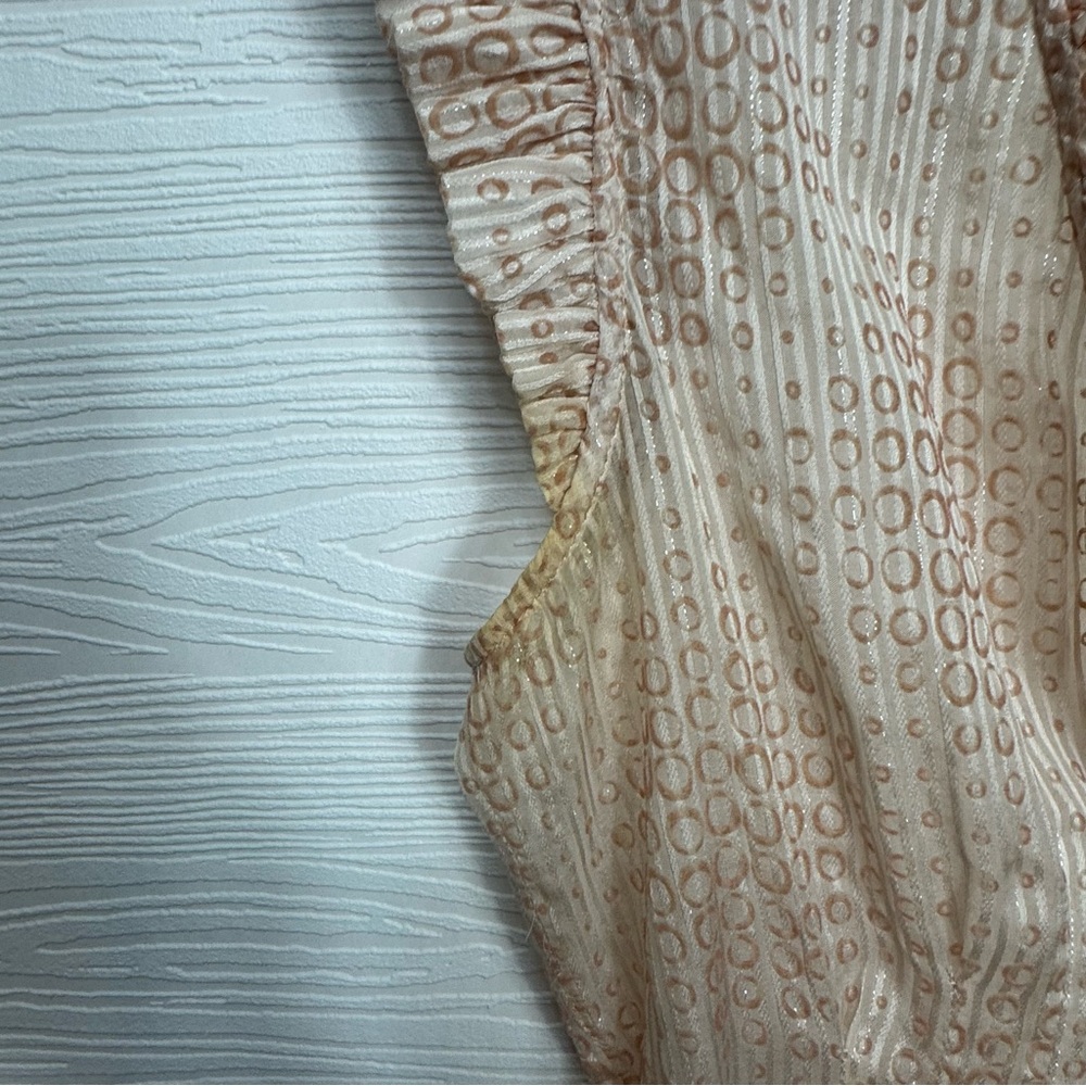 Ulla Johnson light pink silk blouse flawed - Picture 5 of 11